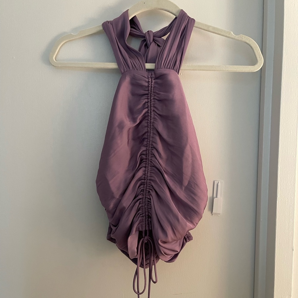 Purple blouse